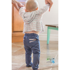 Baby Fit Pants Skinny Leg Pattern | Preemie - 7T