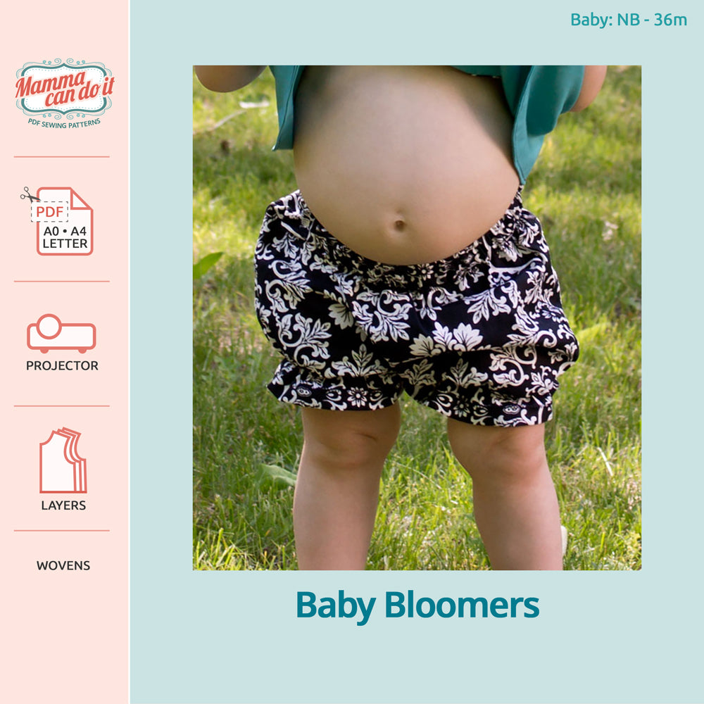 32+ Newborn Bloomer Sewing Pattern | HabonGwydion