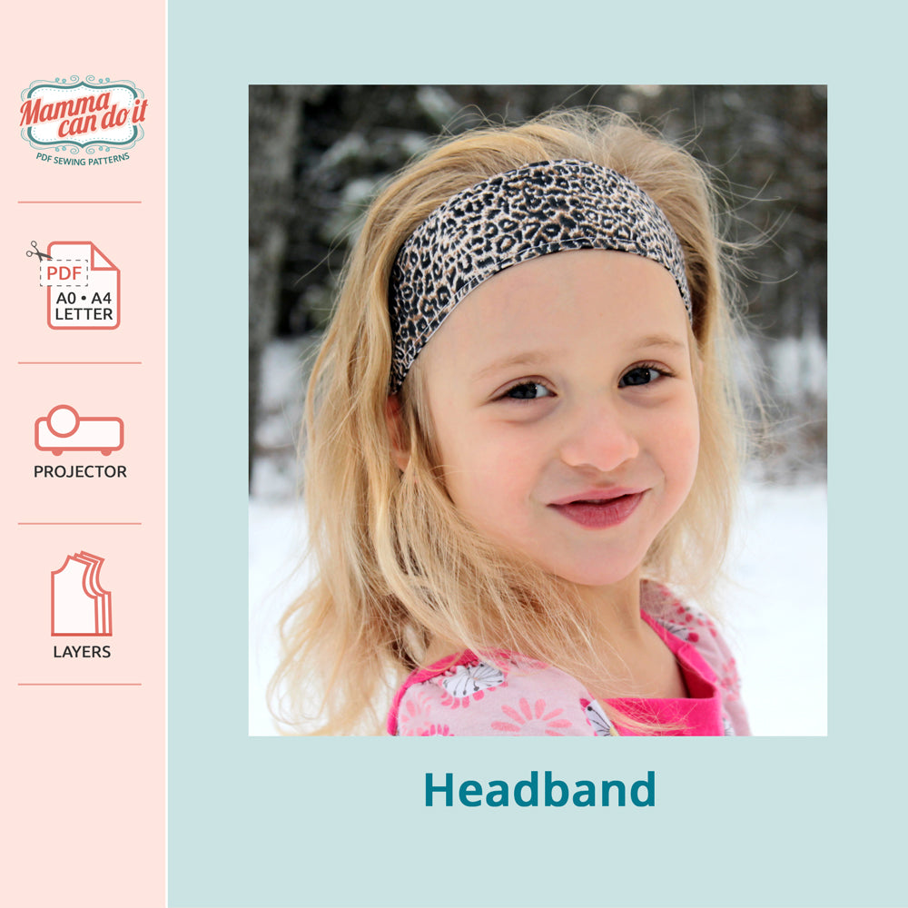 Reversible Headband, child -Adult