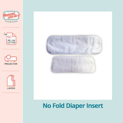 No Fold Diaper Insert Sewing Pattern