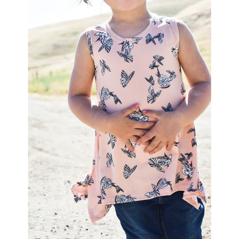 Priscilla Handkerchief Top PDF Sewing Pattern bundle for baby, youth, women and women plus