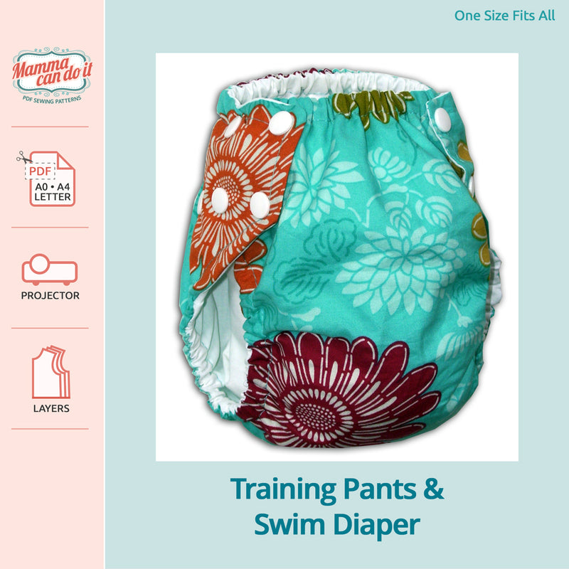 Training Pants Sewing Pattern | MammaCanDoIt