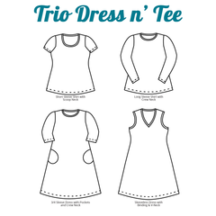 Trio Dress n' Tee | Women Plus 14w-40w