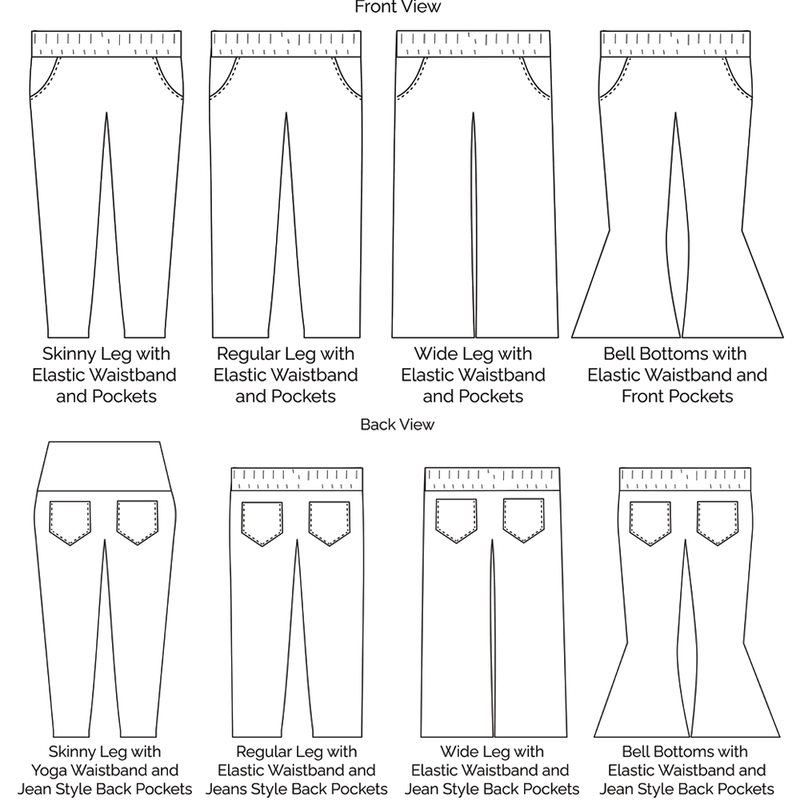 Fit Pants Pattern Bundle