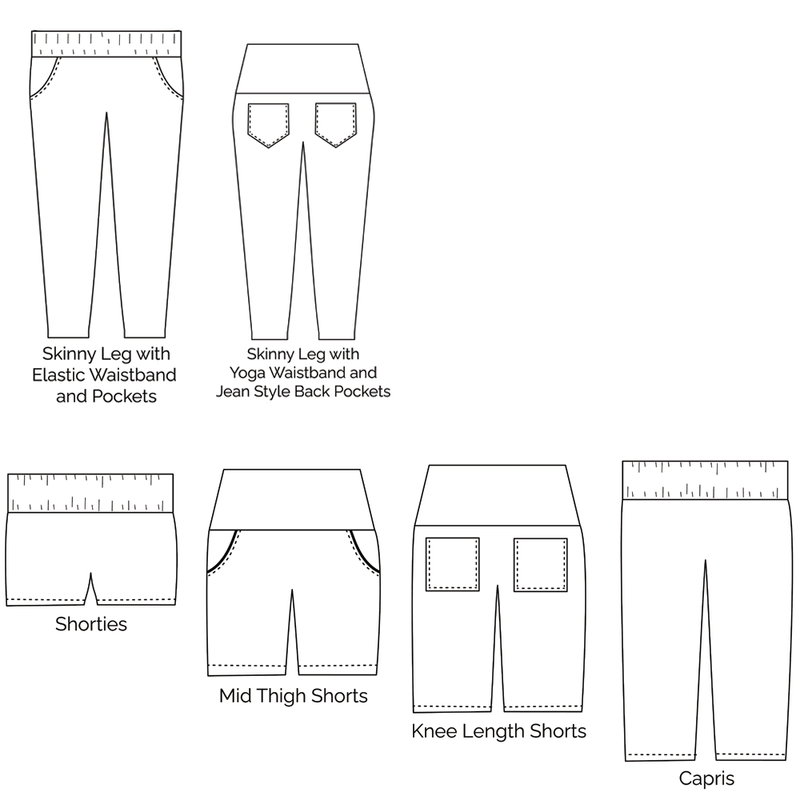 Fit Pants Skinny Leg Pattern | Women Sizes 00-20