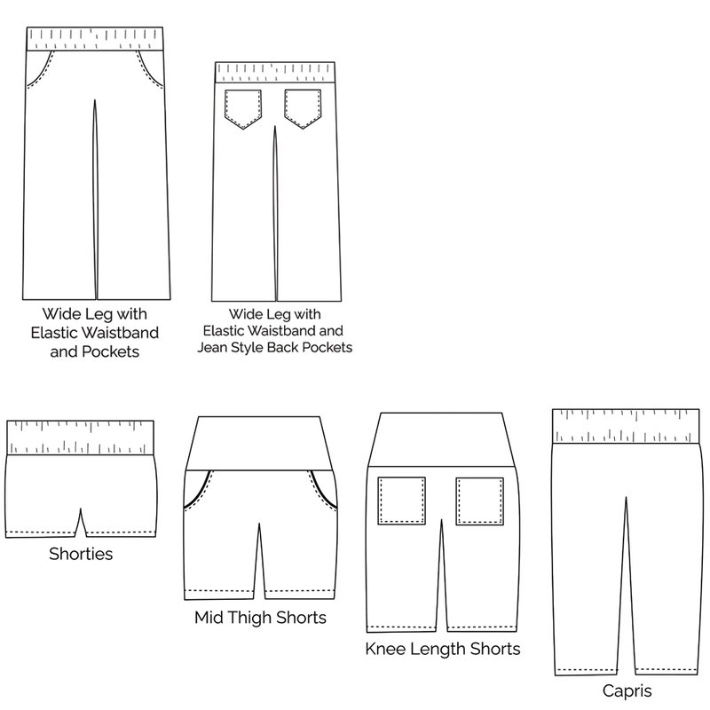 Fit Pants Wide Leg Pattern | Women Plus Sizes 14w-40w
