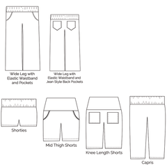 Fit Pants Wide Leg Pattern | Women Sizes 00-20