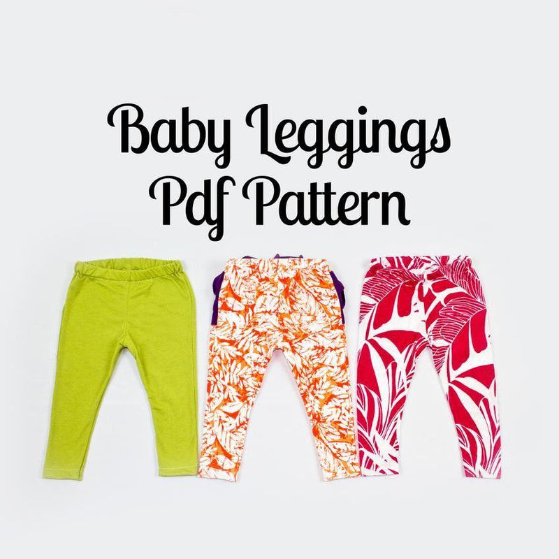 Baby Leggings PDF Sewing Pattern
