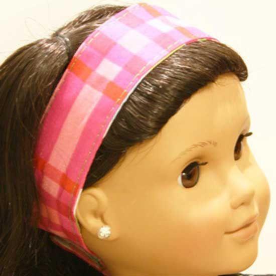 American Girl Headband Sewing Pattern 
