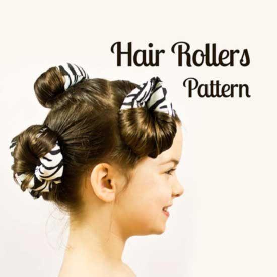 Fabric Hair Rollers PDF Sewing Pattern