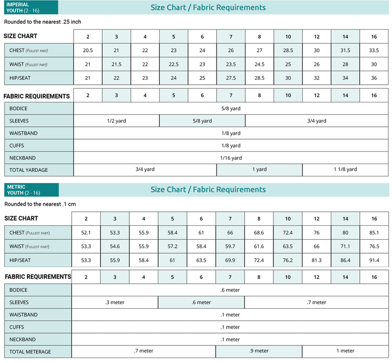 Size 3 2025 youth in women's