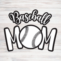 Baseball Mom Cut File