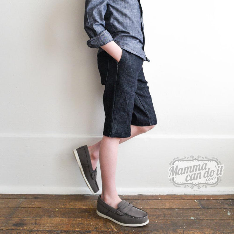 Boy Fit Pants Wide Leg Pattern | 2T-20