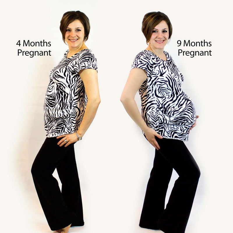Ruched Maternity Shirt PDF Sewing Pattern