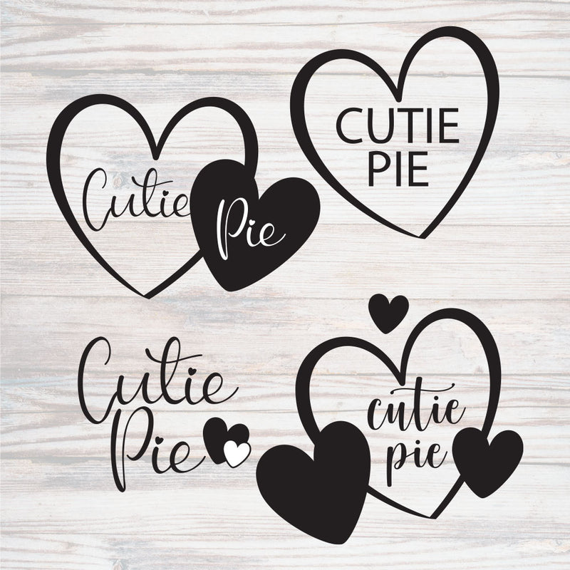 Cutie Pie Cut File