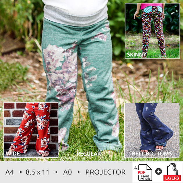 パンツ chiiiii X-girl QUILTED STITCH PANTS M Girl Fit Pants Pattern | 2T-20 | MammaCanDoIt