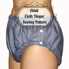 Adult Diaper PDF Sewing Pattern