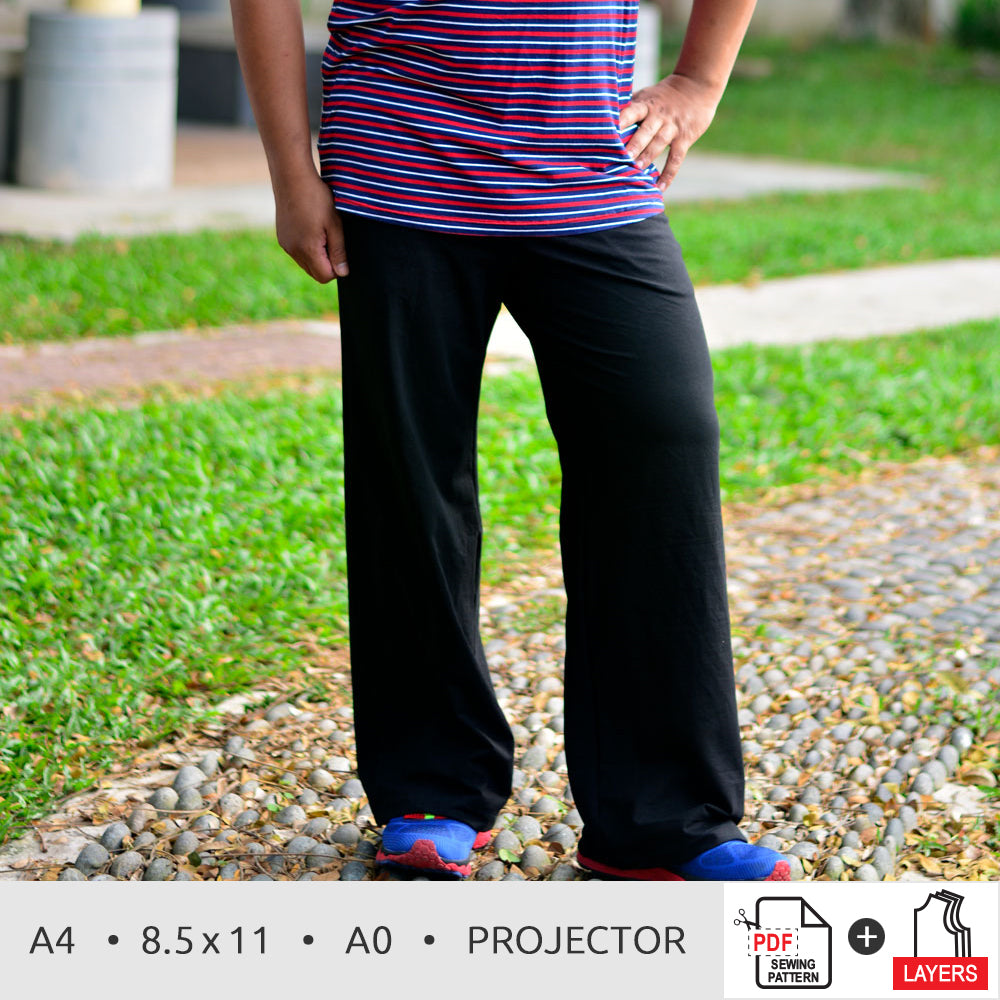 Men's Wide Leg Fit Pants | 29-49 | MammaCanDoIt