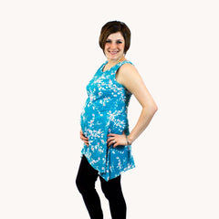 Handkerchief Hem Maternity Shirt PDF Sewing Pattern