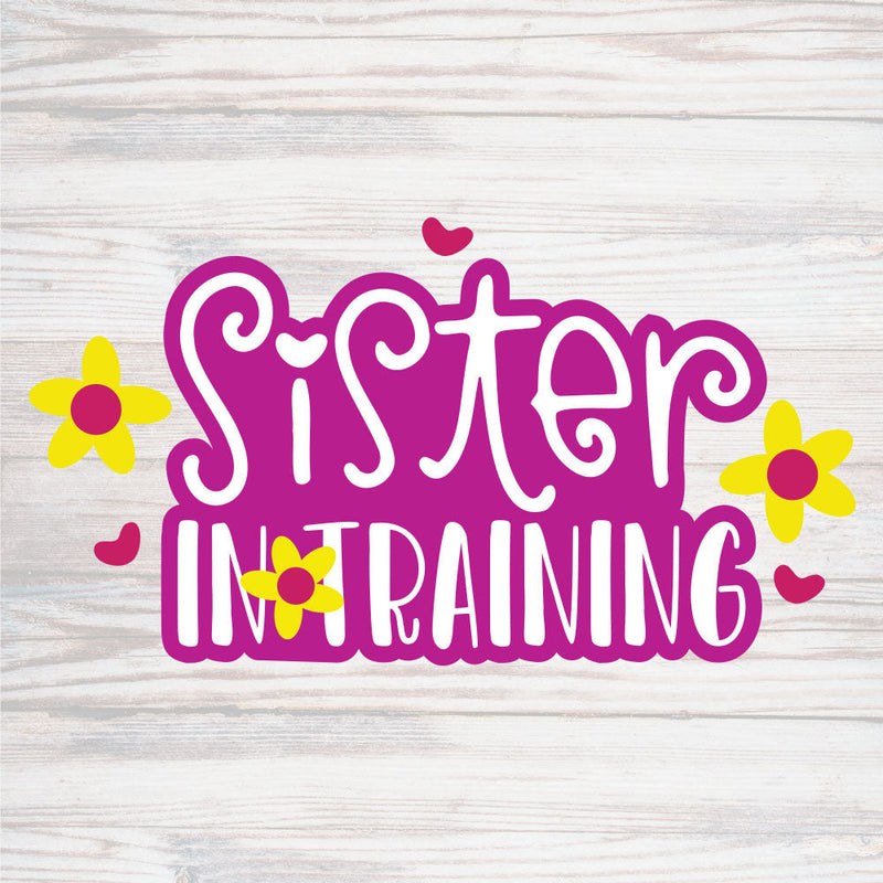 Big Sister, Little Sister, Baby Sister Cut File Bundle