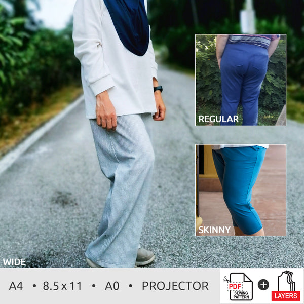 Plus Size Pants Pattern: Balance A Key Step to Making Pants That