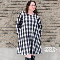 Adalynn Dress PDF Sewing Pattern for women plus sizes 14w-40w